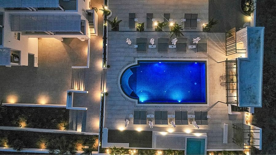 Petri Suites Agios Georgios  Exterior foto